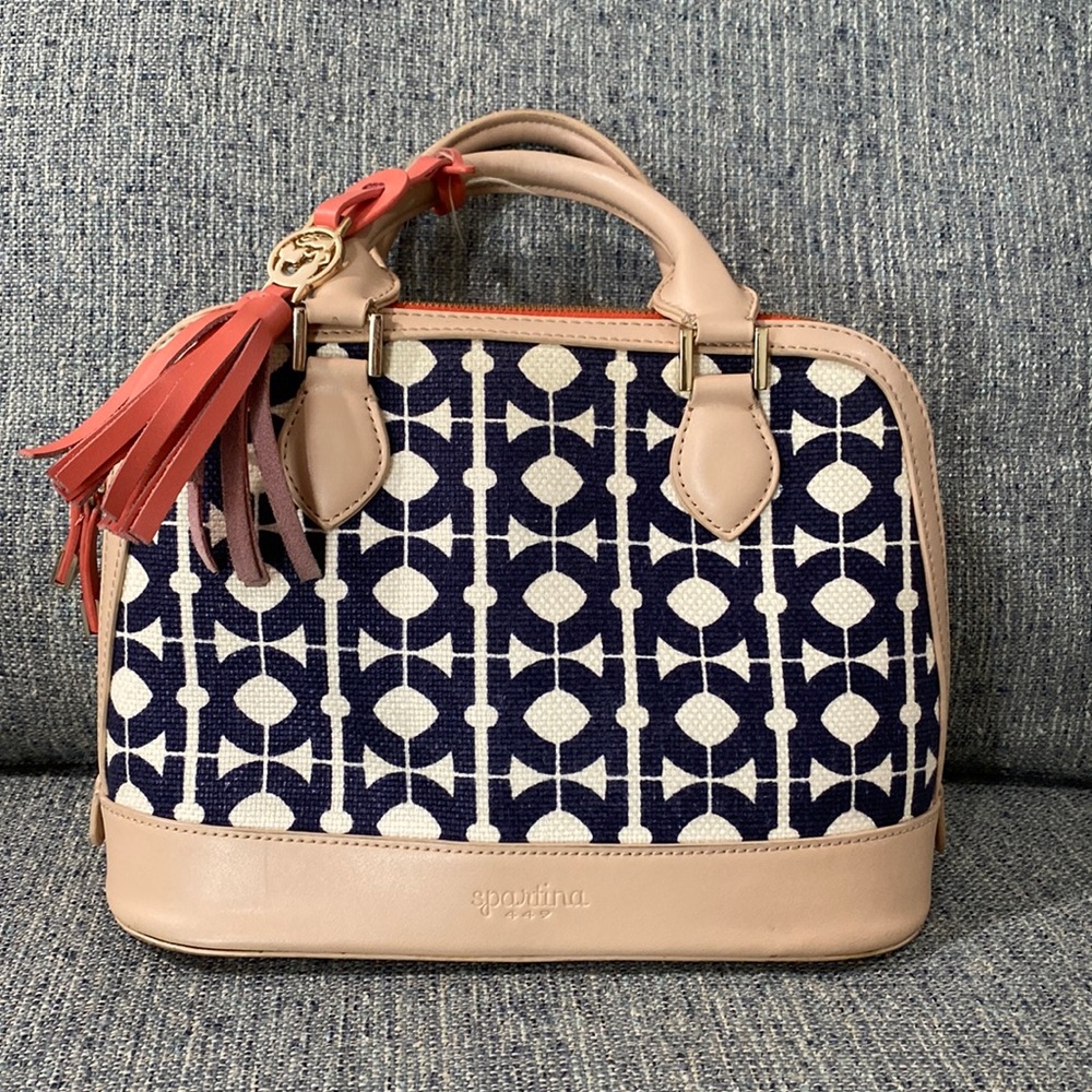 Spartina 449 Bowler Satchel with Matching Wallet